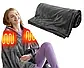 Електрична ковдра з підігрівом 155*80 см Electric Heating Shawl Blanket USB Доставка по Україні, фото 2