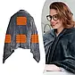Електрична ковдра з підігрівом 155*80 см Electric Heating Shawl Blanket USB Доставка по Україні, фото 4
