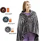 Електрична ковдра з підігрівом 155*80 см Electric Heating Shawl Blanket USB Доставка по Україні, фото 10