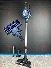 Пилосос Crownberg ручний акумуляторний 2500W циклонний фільтр з контейнером та підствічуванням щітки