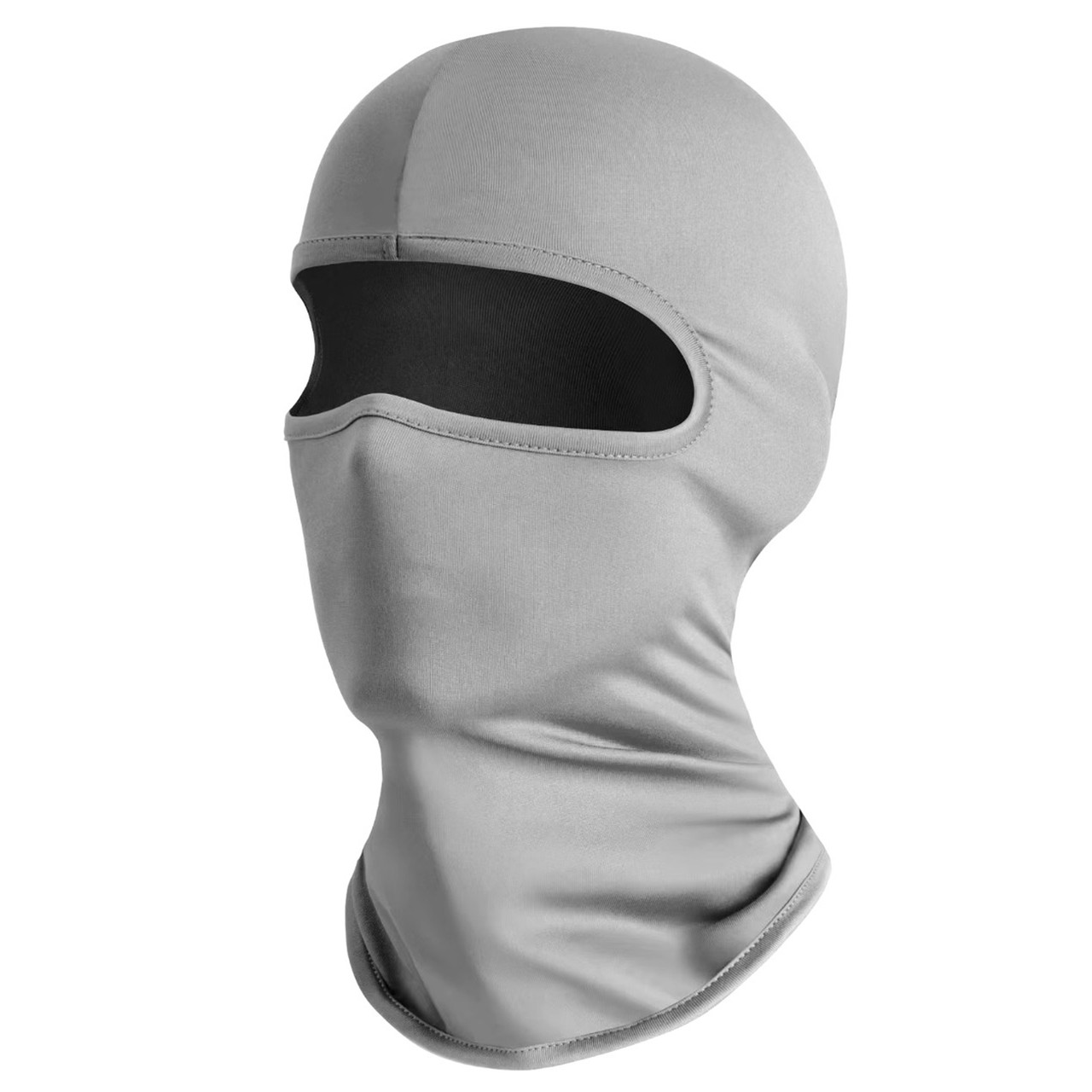 Балаклава, вітрозахисний шарф світло-сірий, фото 1