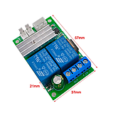 ШИМ контроллер Регулятор напряжения PWM DC 6-24V 3A реверс (ДИММЕР димер) регулятор оборотов двигателя, фото 4
