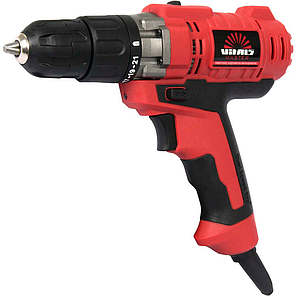 Потужний дриль-шурупокрут електричний Vitals Master Us 1032MG Dual Speed Pro+ : 300 Вт, 20 Нм, фото 1