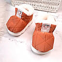 Дитячі домашні капці від 20 до 21 розміри кімнатні хутряні зимові капчики для хлопчика садочка будинку, фото 2