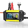Зарядний пристрій плюс тестер 2в1 Foxsur FTC-1206 для автомобільного акумулятора, фото 4