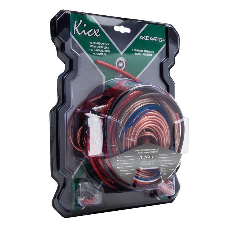 Kicx AKC10ATC4 дроти для підключення підсилювача