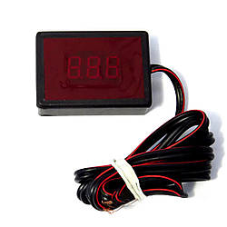 Апри mini Red 12-24V Вольтметр автомобільний цифровий