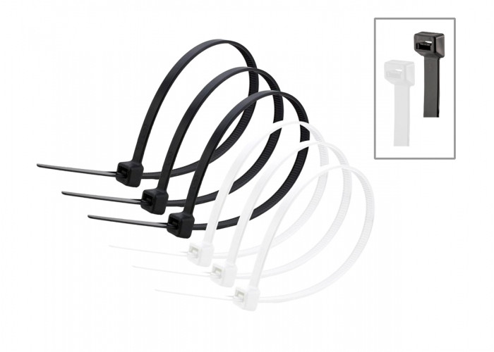 Стяжки 100х3мм, чор. (100 шт.)