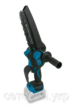 Акумуляторна ланцюгова міні-пила KRAISSMANN 2033 AKS-BL 20 (без акумулятора та ЗП), фото 1