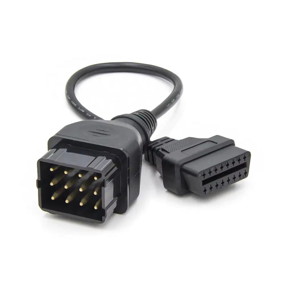 Gaz 12 pin - OBD2 16 pin перехідник