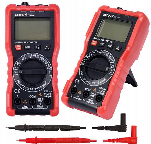 Мультиметр YATO (YT-73094) (ID#1936369045), цена: 1813 ₴, купить на Prom.ua