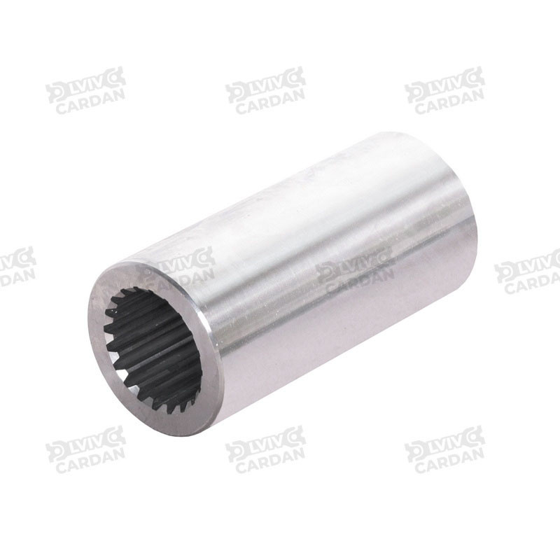 Шліцьова втулка - 20 шліців 44.4 мм (1 3/4”), діаметр посадки - 62 мм, довжина-80мм (BS-20-80-62)