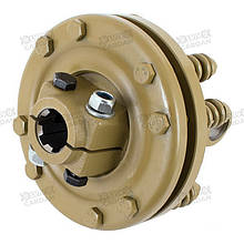 Фрикційна муфта - хрестовина 27х70, 6 шліців 34.9 мм (1 3/8”), 2 диска, 900 Нм (FC2770-6-900)