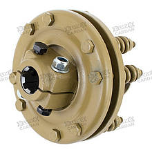 Фрикційна муфта - хрестовина 28х73, 6 шліців 34.9 мм (1 3/8”), 2 диска, 900 Нм (FC2873-6-900)