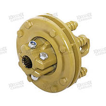 Фрикційна муфта - хрестовина 30.2х80, 21 шліц 34.9 мм (1 3/8”), 3 диска, 2000 Нм (FC3080-21-2000)