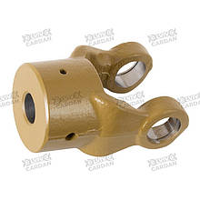 Вилка с профільним отвором коло - хрестовина 27х70, Ø 22 мм (YP2770-C22)