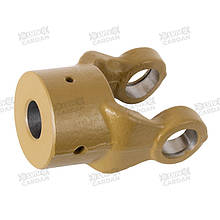 Вилка с профільним отвором коло - хрестовина 27х70, Ø 25 мм (YP2770-C25)