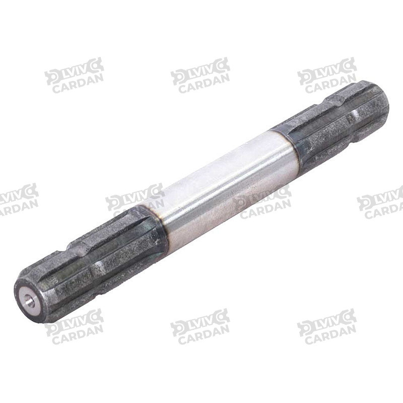 Вал відбору потужності двосторонній, 6 шліців, 34.9мм (1 3/8"), L=300мм (SS-66-300)