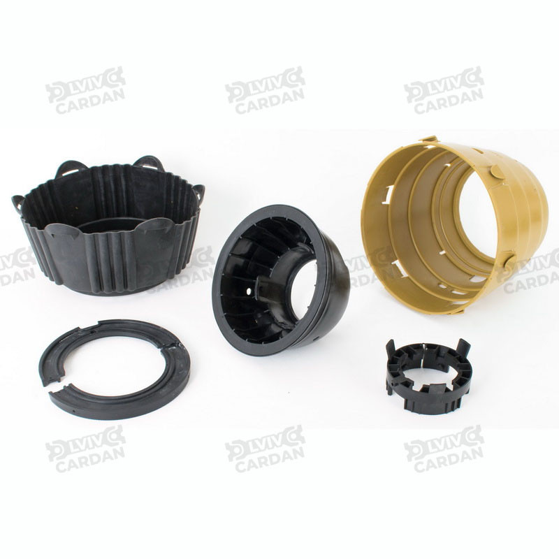 Пластиковий захист ширококутного шарніру 36x124 / 42x104 (SWAJ-3642-97)