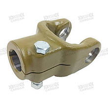 Вилка під шпонку - хрестовина 32х76, Ø 30 мм, шпонка - 10 мм (YK3276-30)