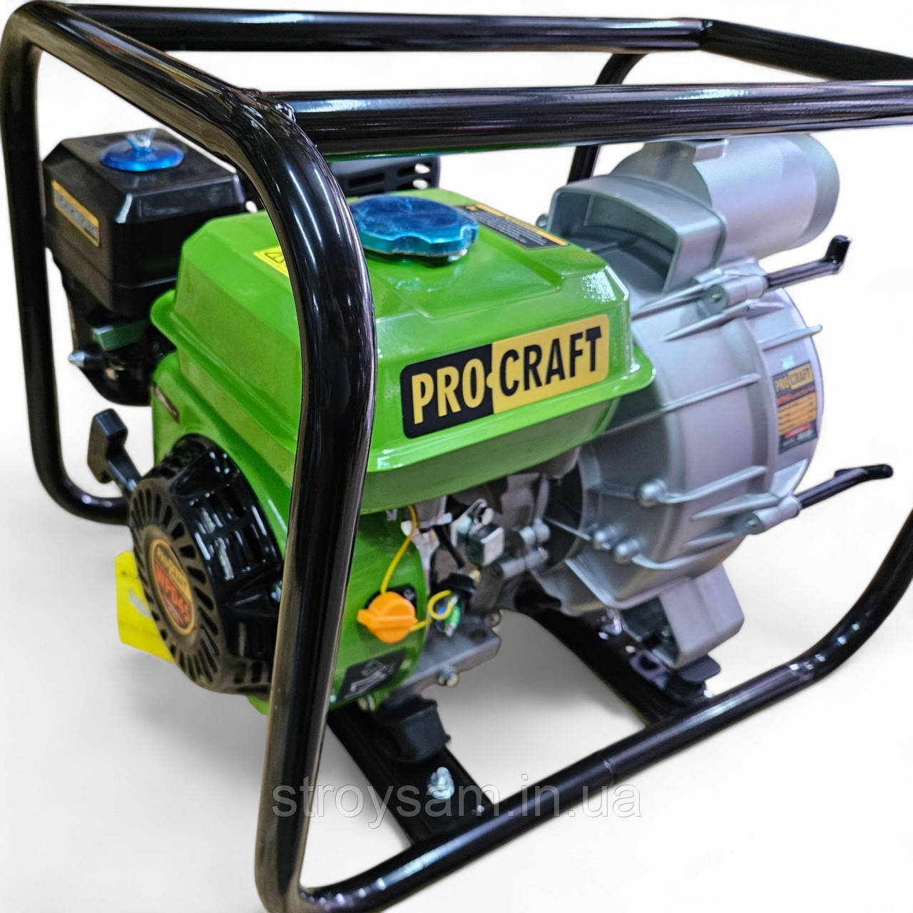 Мотопомпа, мотопомпи, мотопомпа для брудної води 75 мм ПроКрафт WPD-45 Німеччина, фото 1