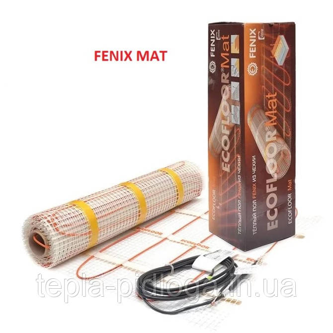 4.0 М² 640 Вт Нагрівальний мат Fenix LDTS М 160 Вт/м², фото 1