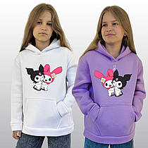 Толстовки на флісі для дівчаток з принтами Kuromi