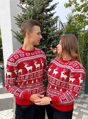 Новорічні светри для всієї родини