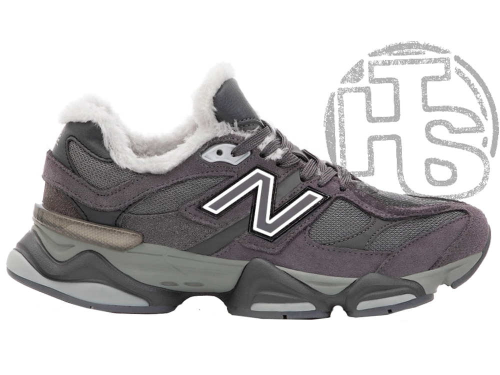 Чоловічі кросівки Нью Баланс New Balance 9060 Grey Winter (хутро) ALL18521