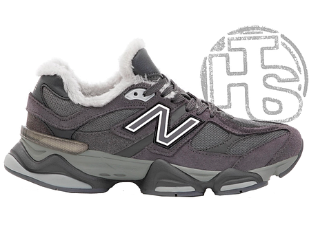 Чоловічі кросівки Нью Баланс New Balance 9060 Grey Winter (хутро) ALL18521, фото 1