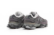 Чоловічі кросівки Нью Баланс New Balance 9060 Grey Winter (хутро) ALL18521, фото 4