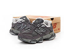 Чоловічі кросівки Нью Баланс New Balance 9060 Grey Winter (хутро) ALL18521, фото 6