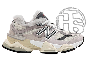Жіночі кросівки Нью Баланс New Balance 9060 Winter Beige Rose (хутро) ALL18485