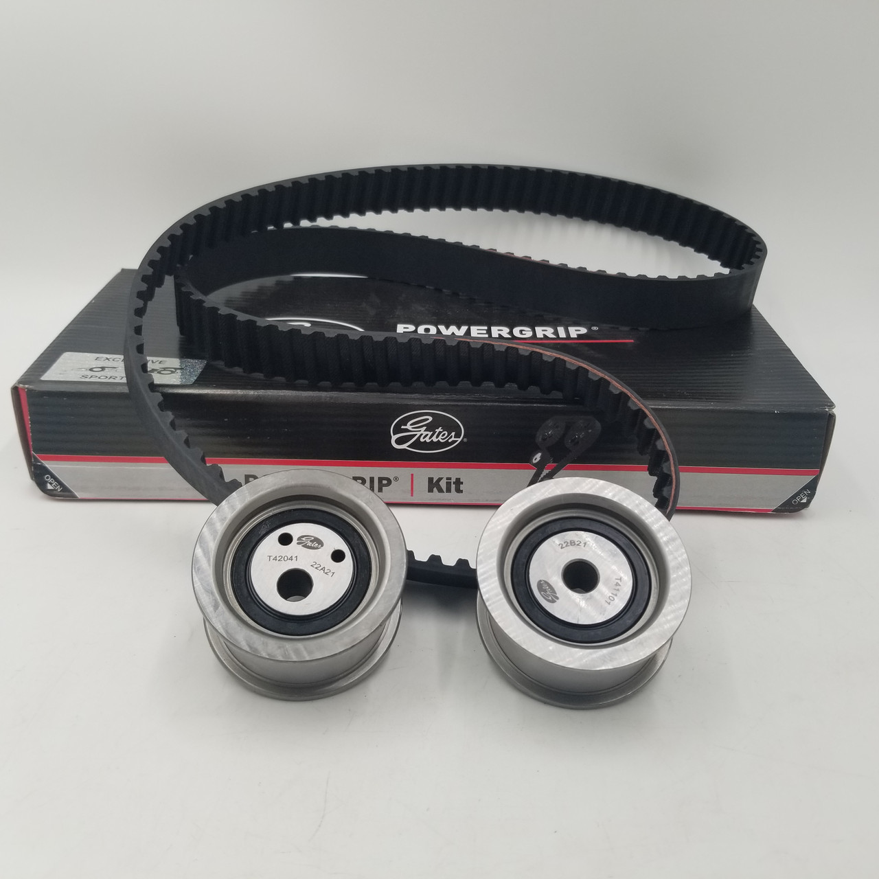 Комплект ременя ГРМ ВАЗ 2110-2112 (ролики метал) Gates Корея