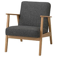 М'яке крісло IKEA EKENÄSET Сіре 405.179.06
