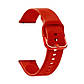 Ремінець силіконовий для годинника 20 мм Active червоний, фото 2