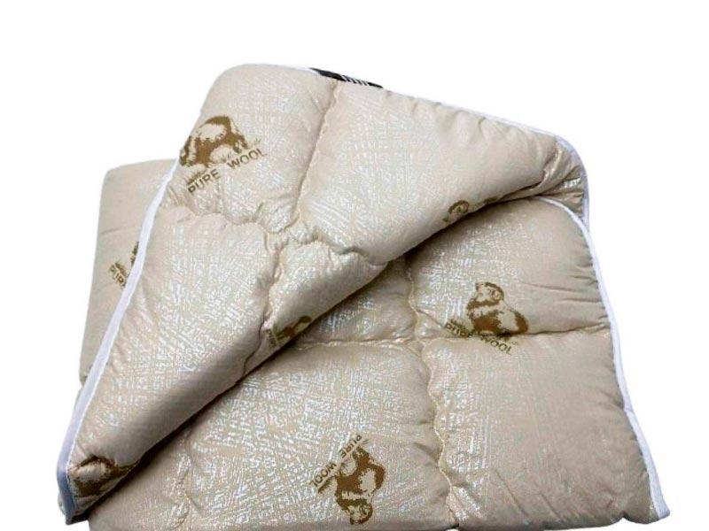Ковдра Овеча вовна, весна-осінь Leleka-Textile 200х220 М48 (391/6217)