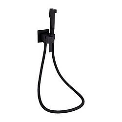 Набор для гігієнічного душу Qtap Inspai-Varius прямокутний QT259710842859NB Black Matt