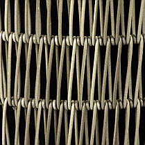 Кашпо зі штучного ротанга Engard (HA-02) 33x33x65см, фото 4