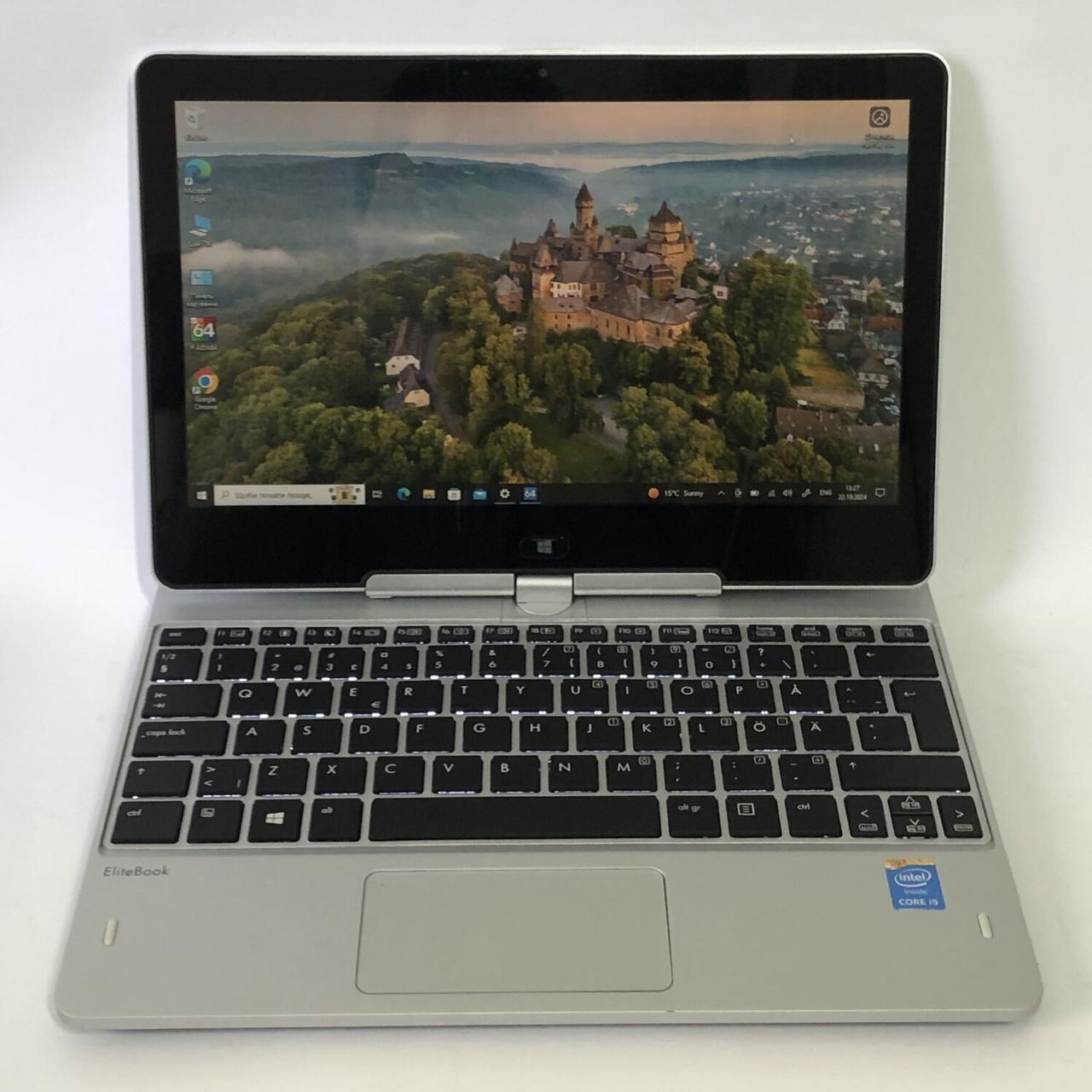 Б/в Нетбук Б-клас HP EliteBook Revolve 810 G3 11.6" 1366x768 Touch| i5-5300U| 8GB RAM| 256GB SSD| HD 5500