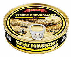 Шпроти в олії МК ж/б 160 г