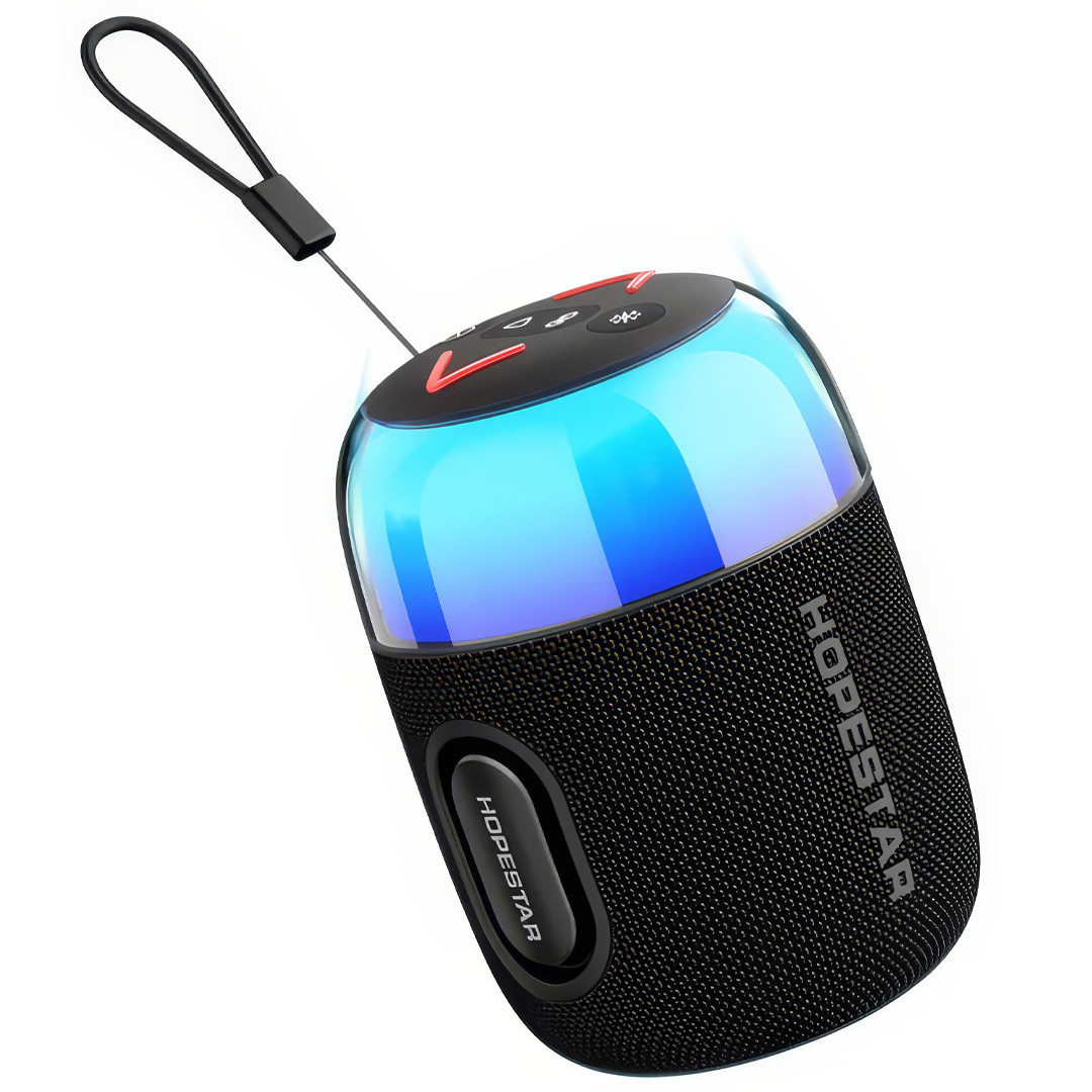 Бездротова Bluetooth колонка з підсвічуванням Hopestar SC-02 Портативна Bluetooth колонка у гарному дизайні, фото 1