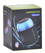 Бездротова Bluetooth колонка з підсвічуванням Hopestar SC-02 Портативна Bluetooth колонка у гарному дизайні, фото 6