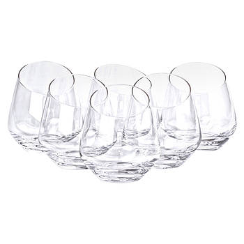 Набір із 6 склянок для віскі, 450 мл, товсте дно HP-16-21
