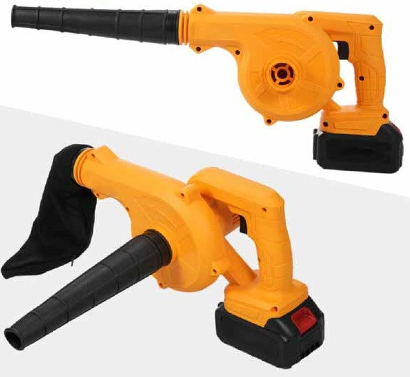 Повітродувка 1135 41V/21V 1хАКБ у коробці Садовий пилосос для прибирання листя AuraHome, фото 1