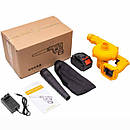 Повітродувка 1135 41V/21V 1хАКБ у коробці Садовий пилосос для прибирання листя AuraHome, фото 2