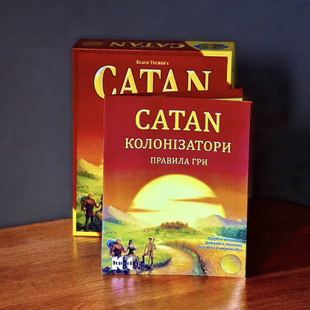 CATAN - перша УКРАЇНСЬКА версія настільної гри Колонізатори! (Катан), фото 1