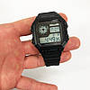 Практичні спортивні чоловічі годинники SKMEI 1299BK, Фірмові спортивні годинники для походів IX-79, фото 6