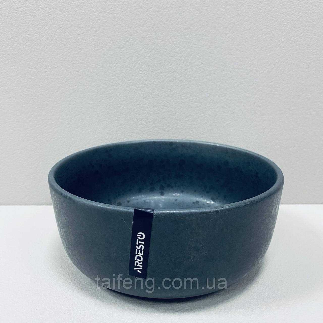 Салатник керамічний 16 см Ardesto Trento AR2916TG GREY