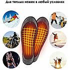 Устілки з підігрівом від USB Power Bank розмір 35-45 см, фото 10